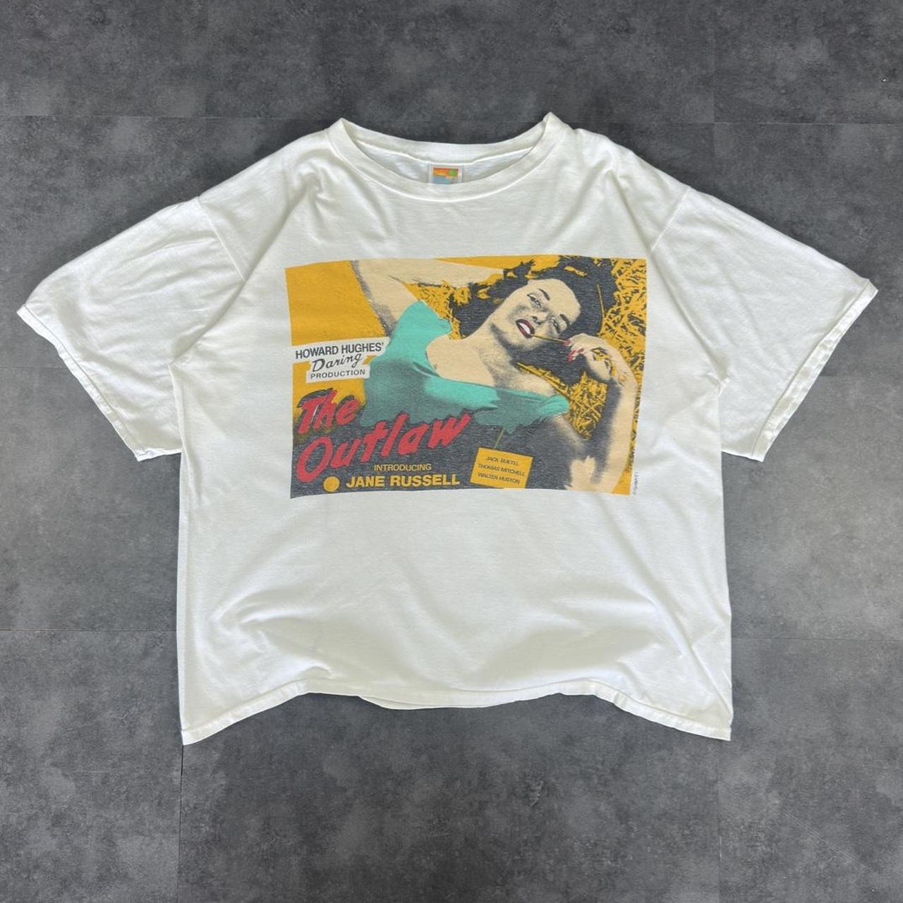 Splash T 2000s Y2K logo Jane Russel print design