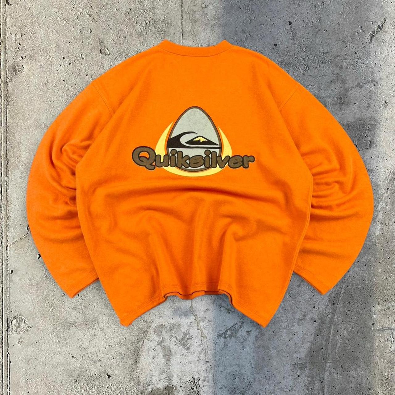 Quiksilver Vintage 2000s Surfwear company y2k spellout sweatshirt