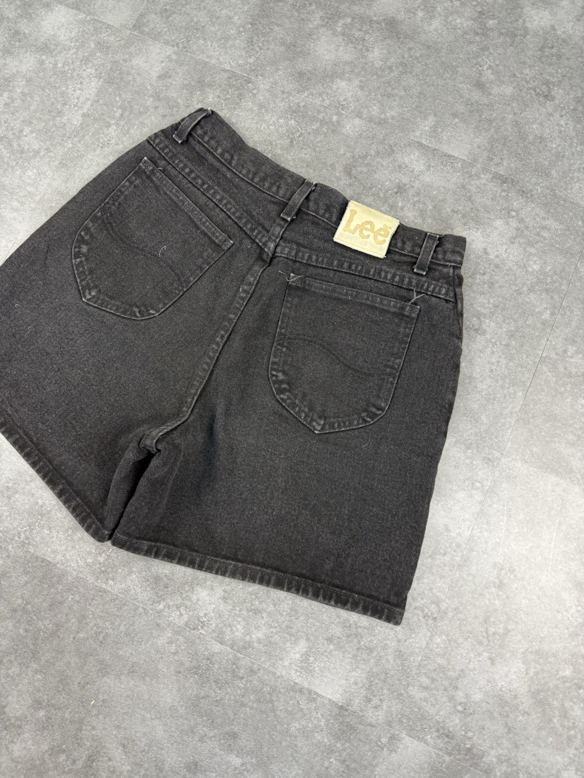 Lee Jeans Vintage Wide Leg Short 90s Y2K Denim Jorts Shorts 28W