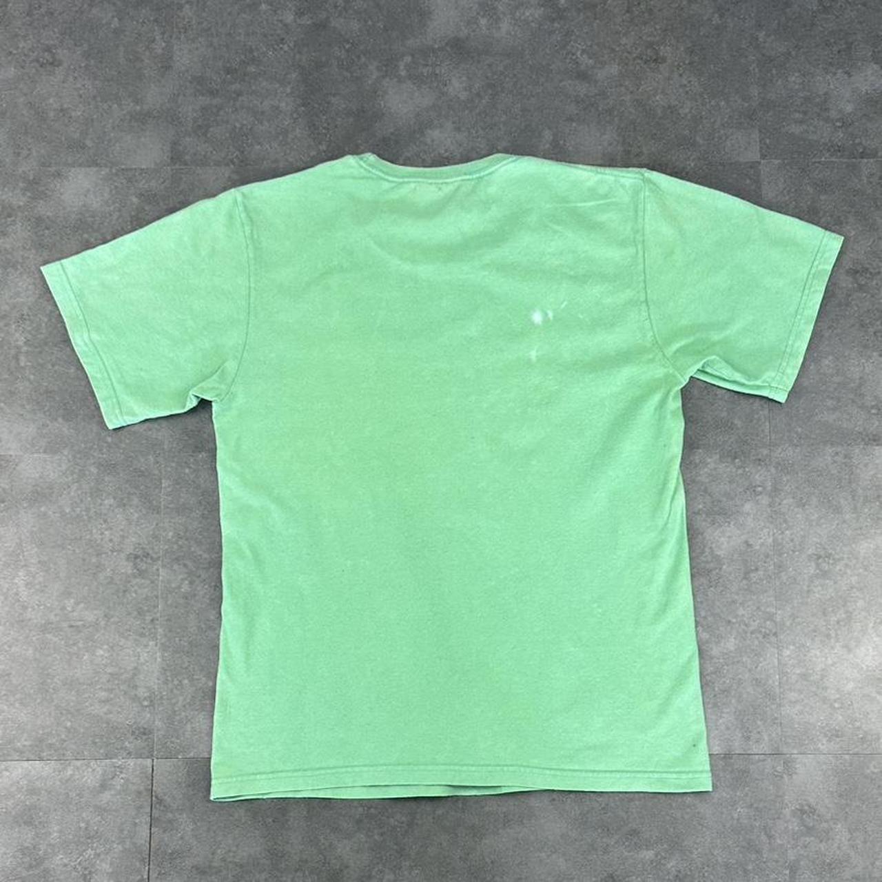 Stüssy T 2000s Y2K logo print graphic T shirt
