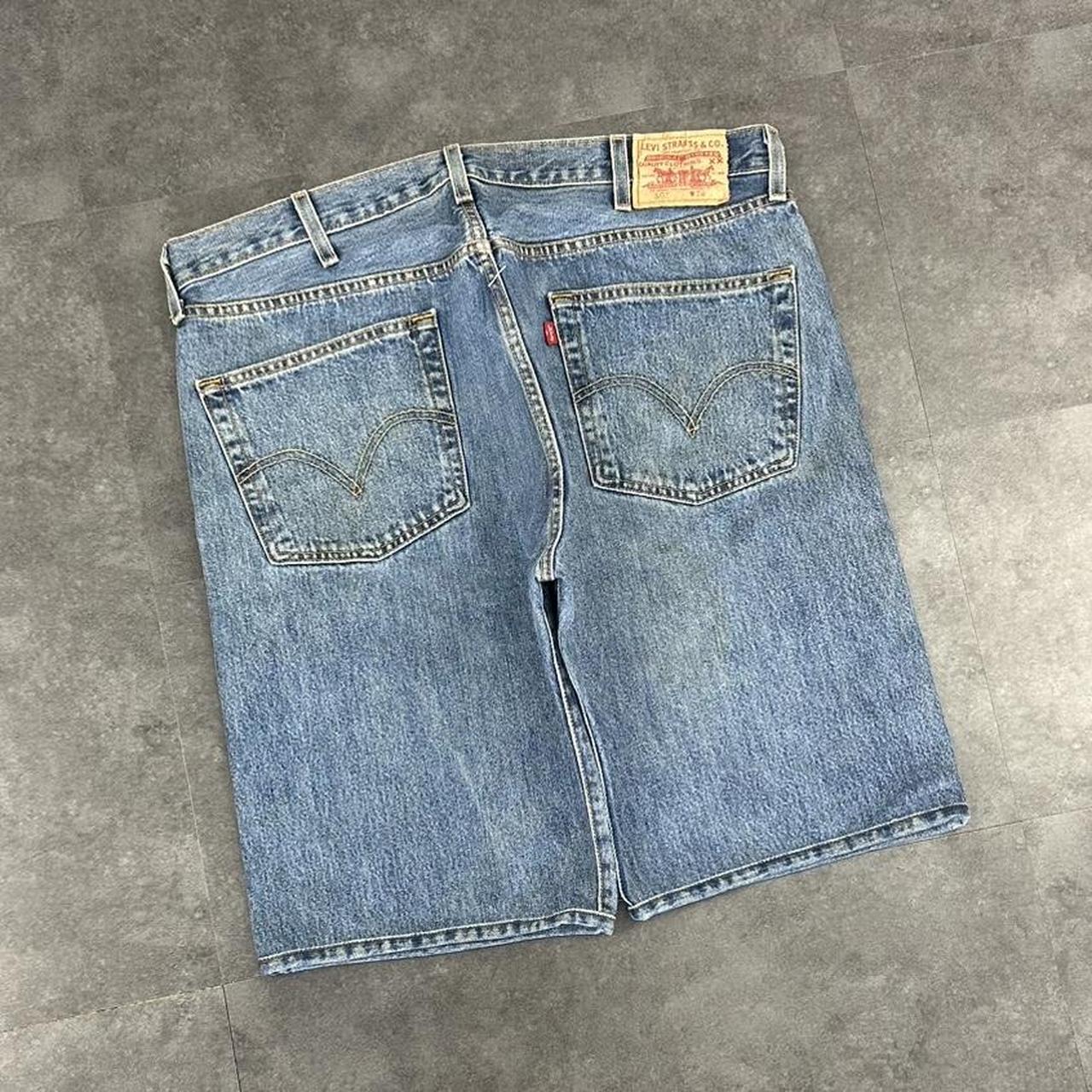 Levi 2000s 505 carpenter baggy skate denim short Jorts