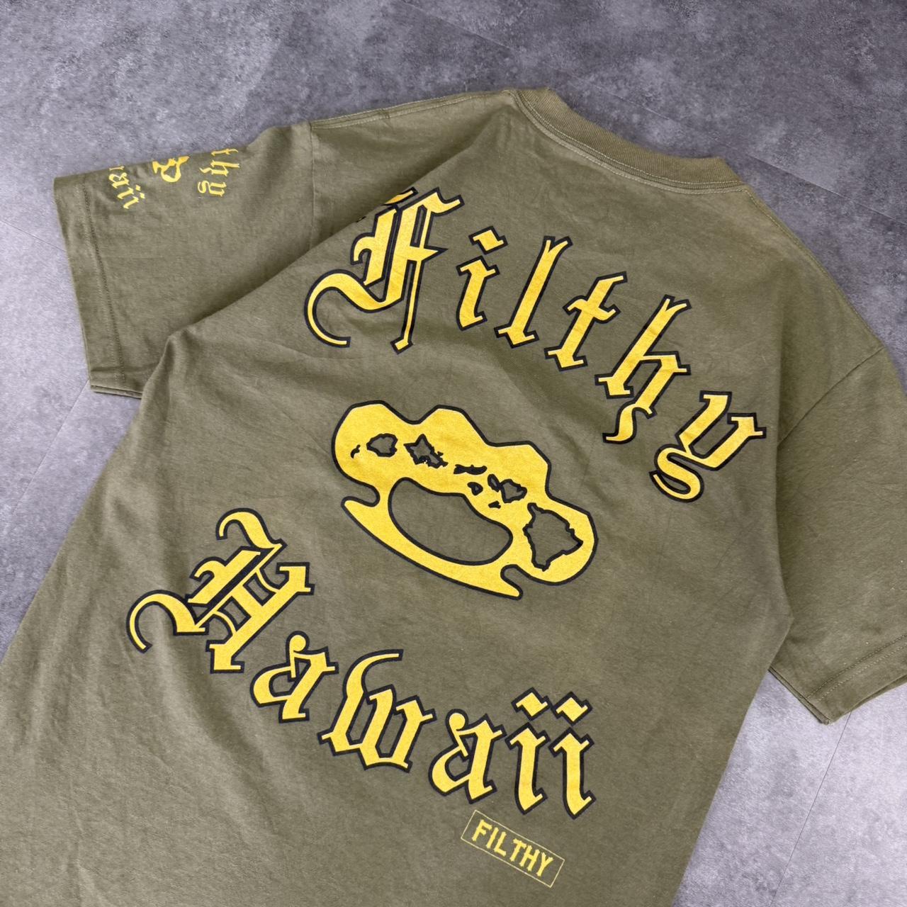 Filthy Hawaii 2000s Logo Print graphic logo T shirt