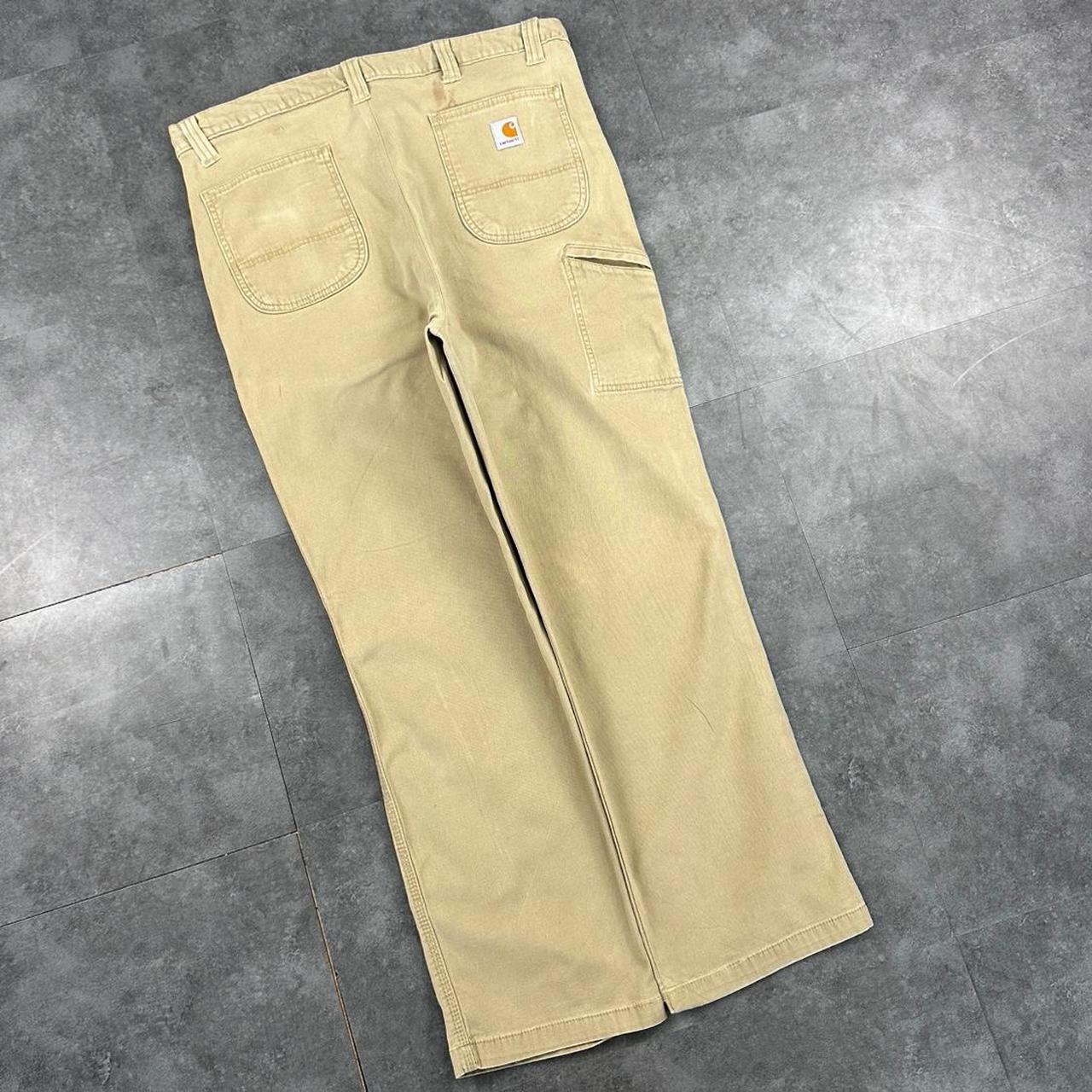 Carhartt 2000s dungaree workwear comfort fit cargo trousers
