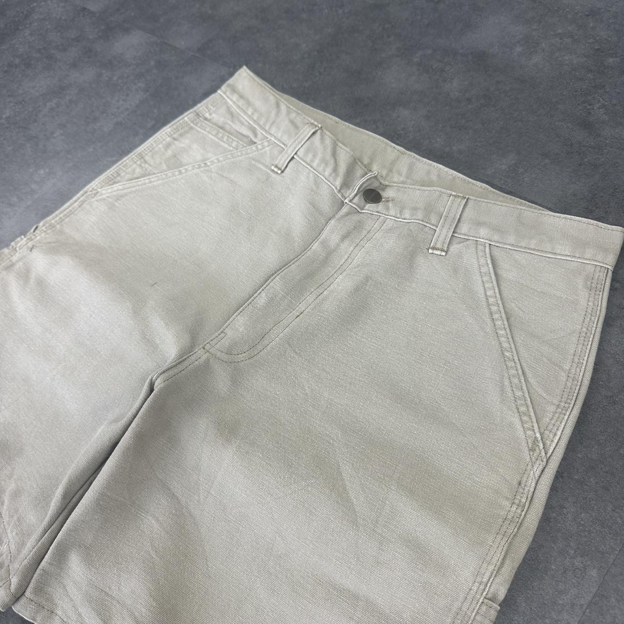 Carhartt 2000s dungaree workwear comfort fit cargo shorts
