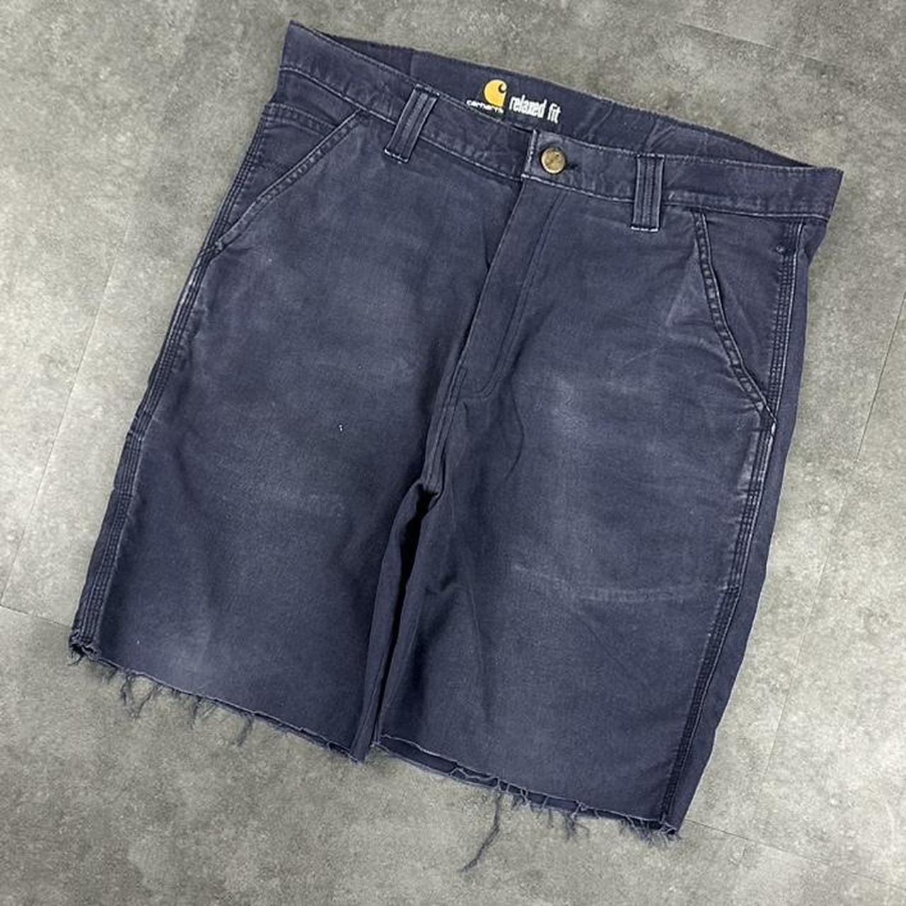 Carhartt 2000s dungaree workwear comfort fit cargo jorts
