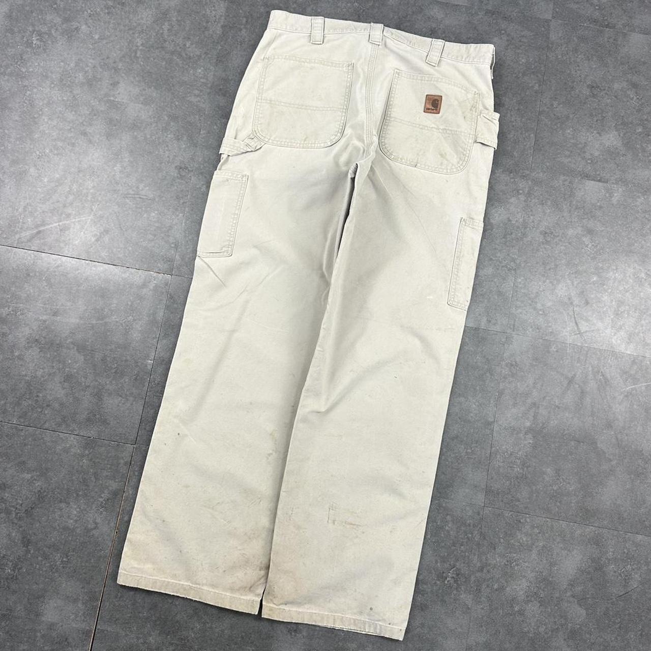 Carhartt 2000s dungaree workwear comfort fit cargo trousers