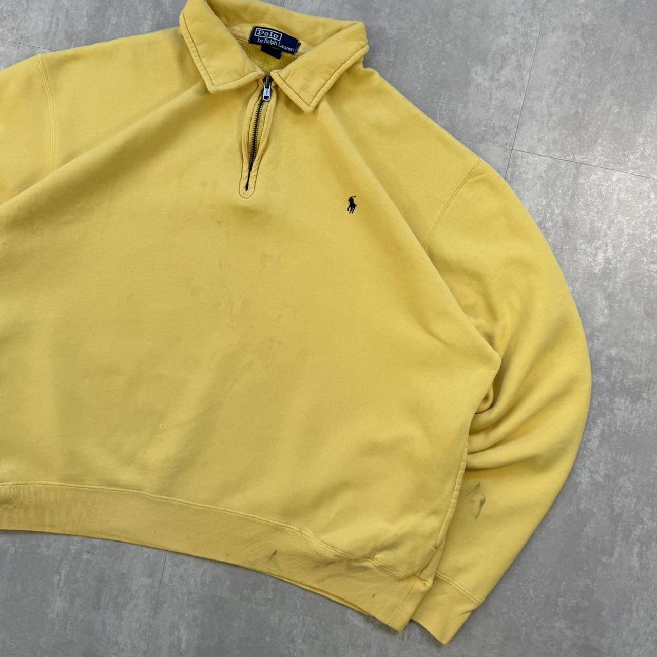 Polo Ralph Lauren 2000s pull over 1/4 zip polo sweatshirt