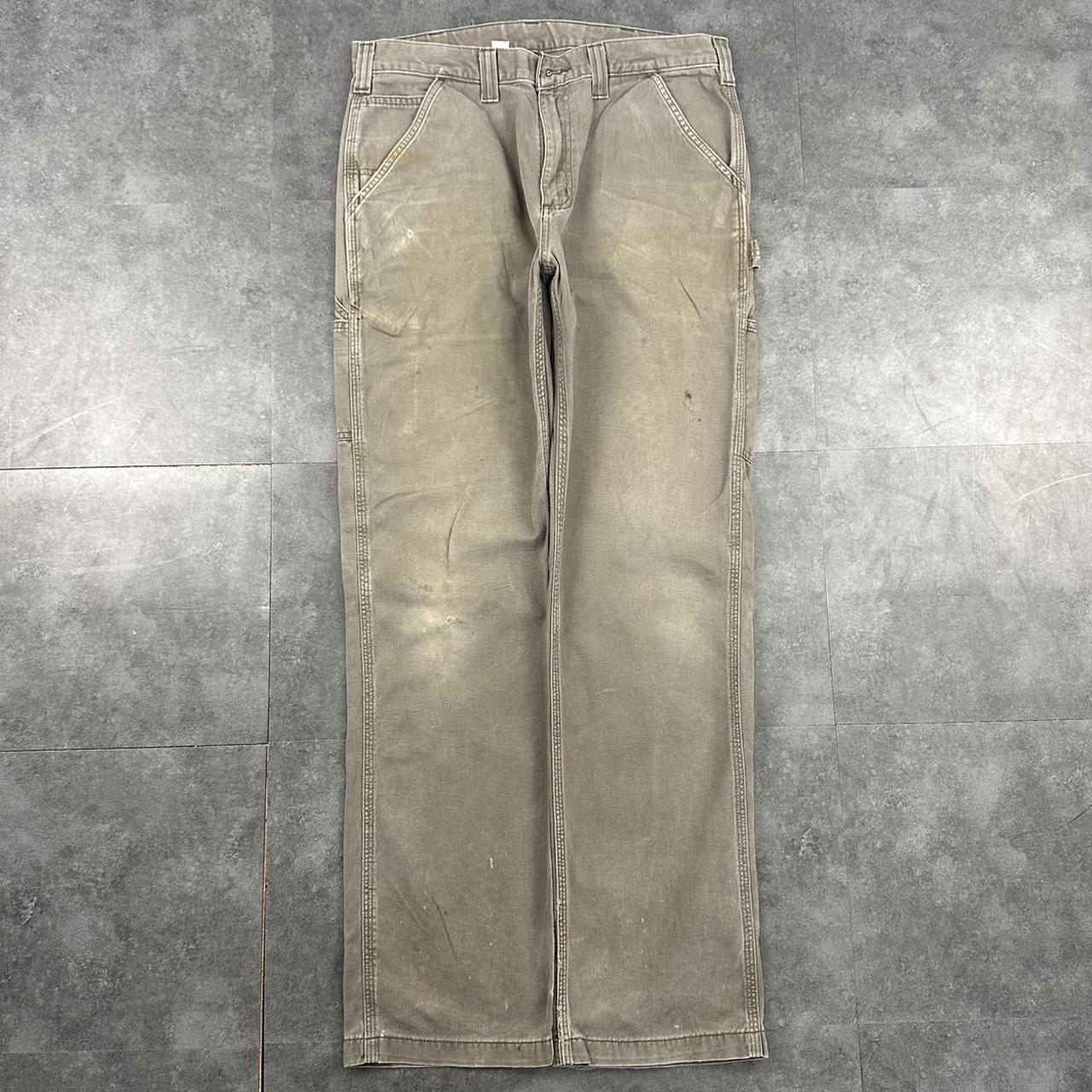Carhartt 2000s dungaree workwear comfort fit cargo trousers