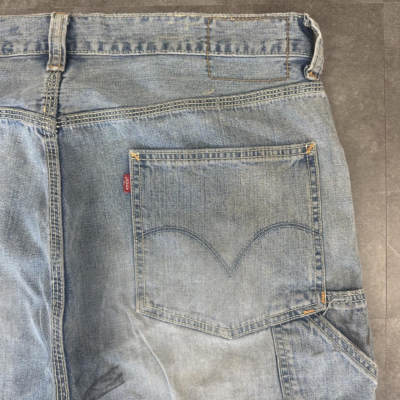 Levi 2000s 505 carpenter baggy skate denim short Jorts