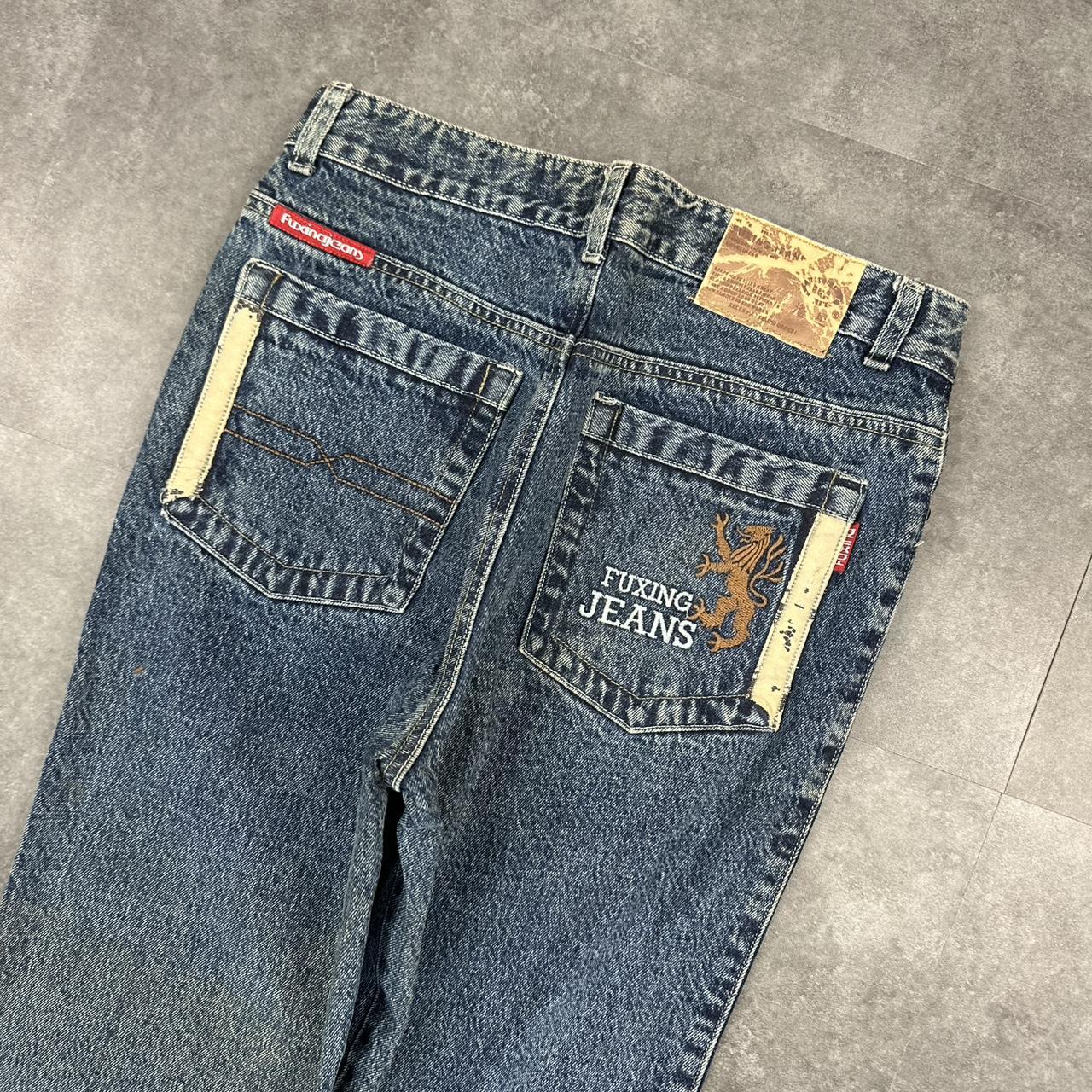 Japanese style hiphop 2000s jeans