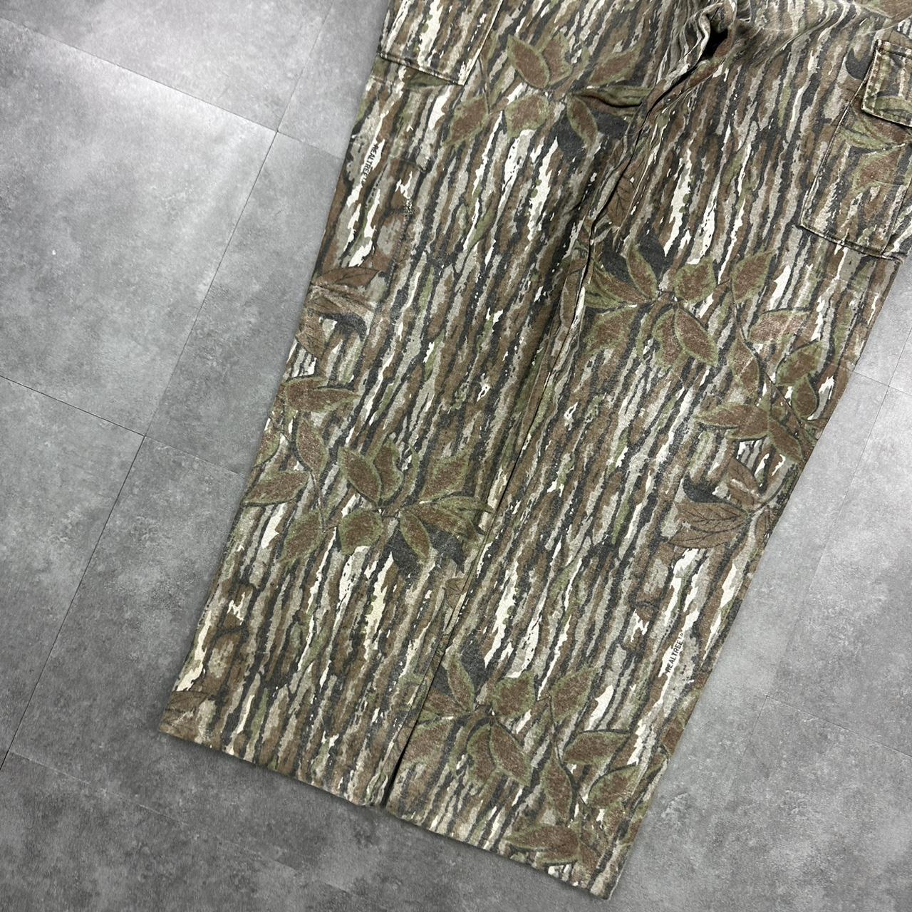 Realtree camo Mossy oak 2000s dungaree workwear cargo trousers
