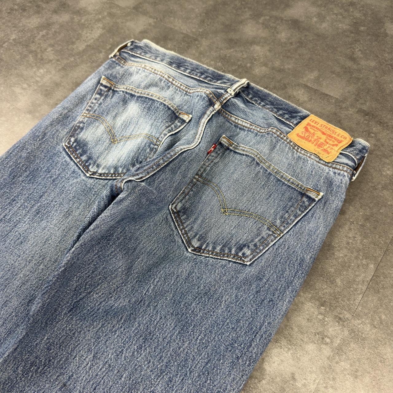 Levi’s 501 straight relaxed fit baggy jeans