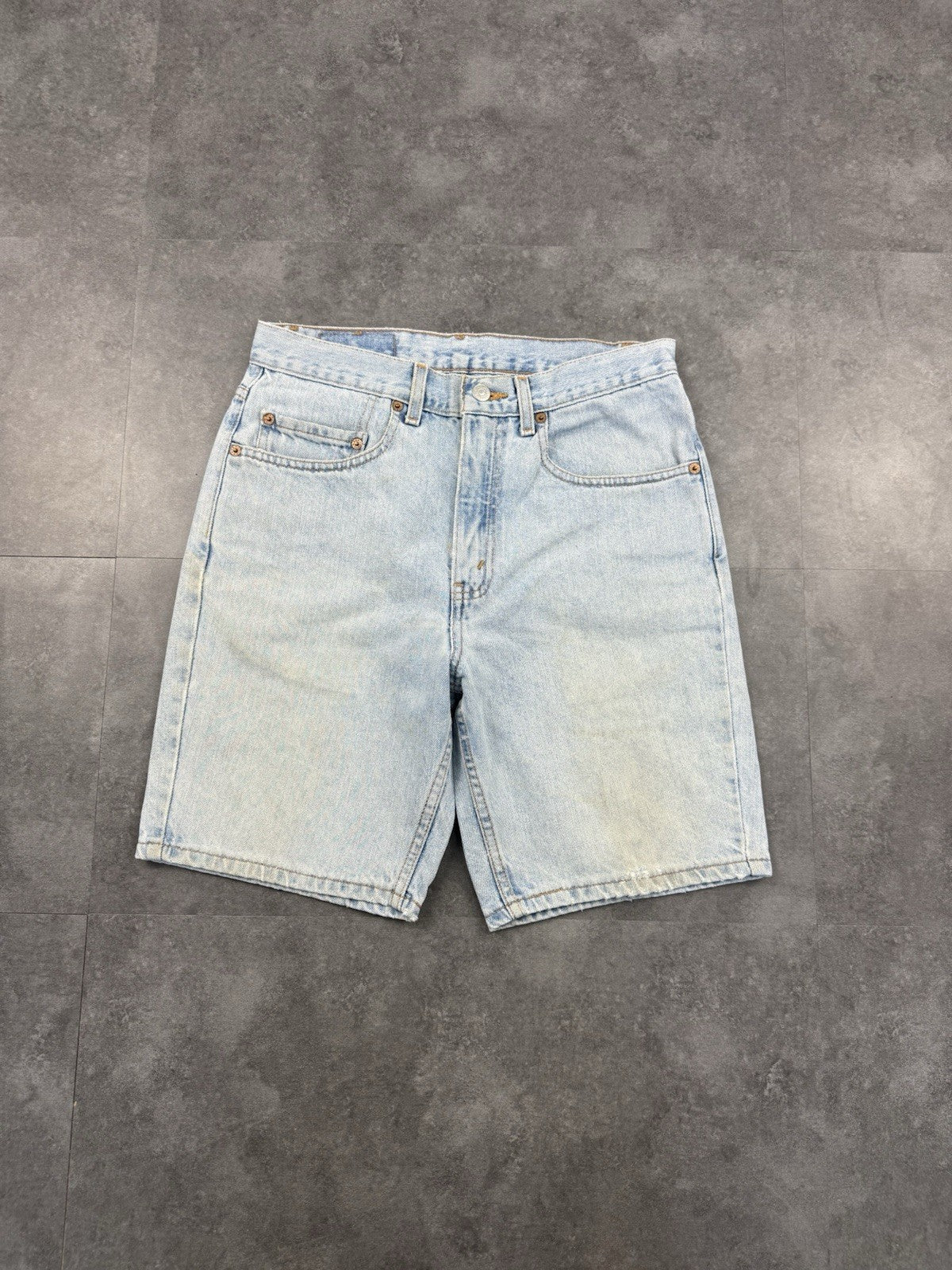 Levi's 505 Vintage Baggy Straight Jorts 90s Y2K Denim Jeans Shorts 31W