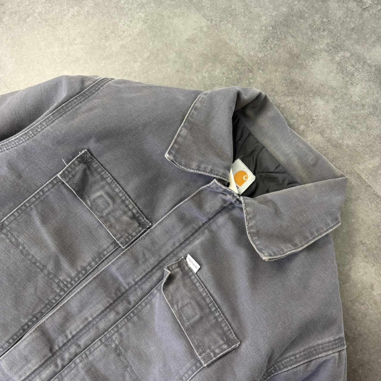 Vintage Carhartt Detroit Active 90s Y2K Zip up Workwear Distressed Jacket
