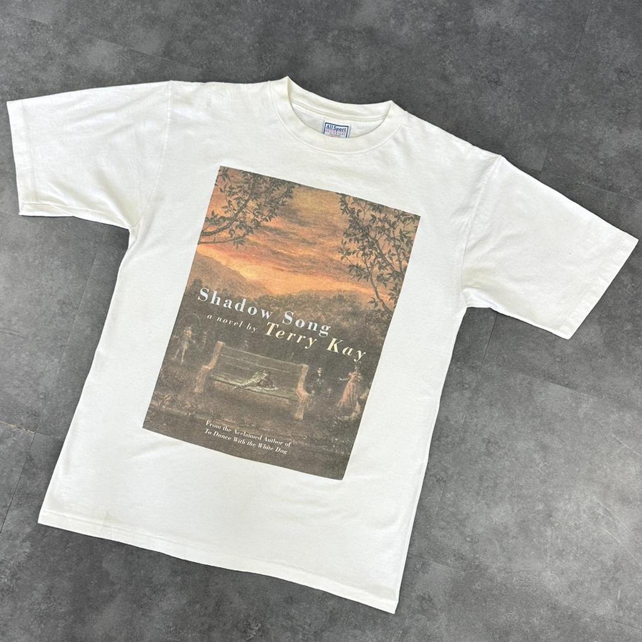 All Sport 2000s Shadow Song Book Print graphic T shirt