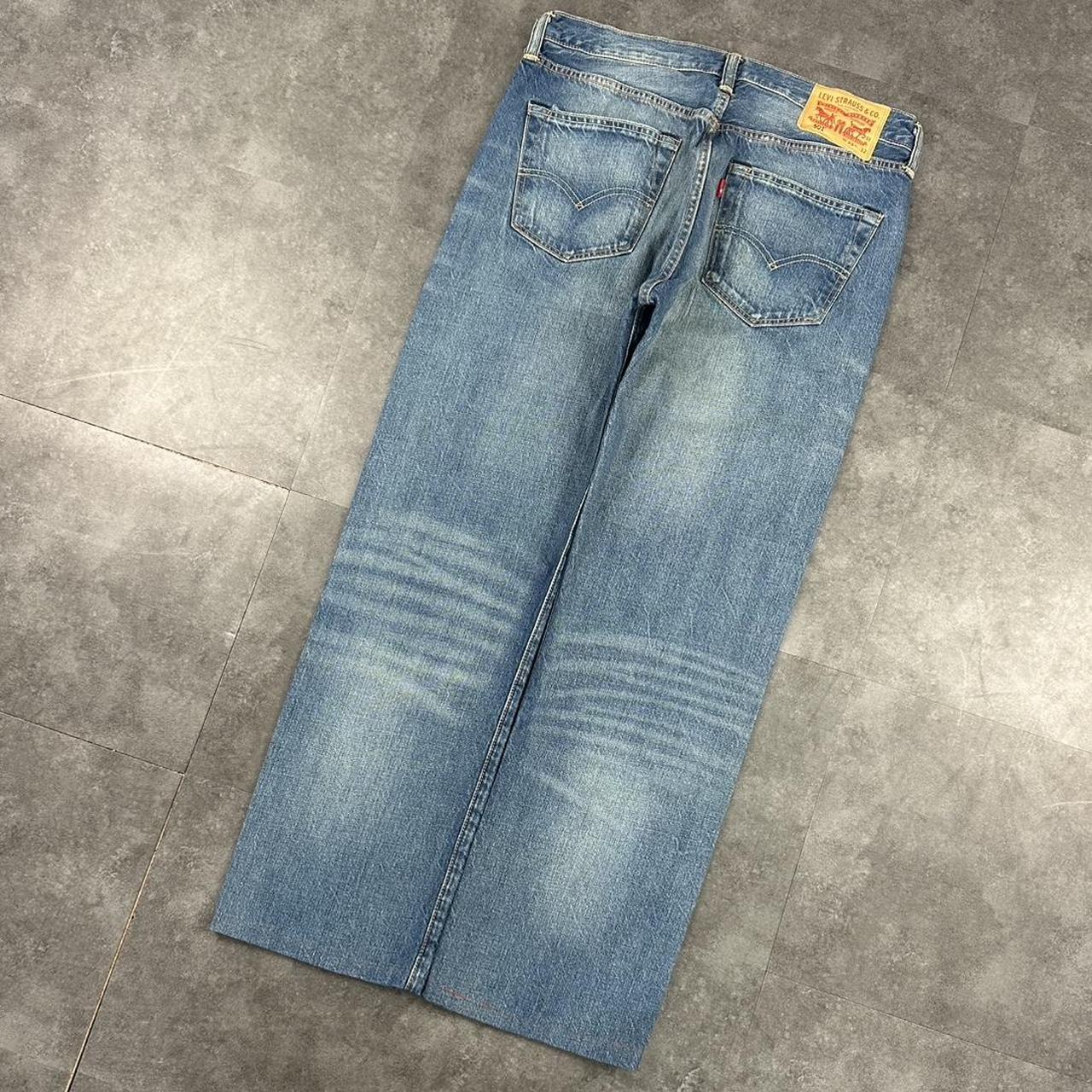 Levi’s 501 straight relaxed fit baggy jeans