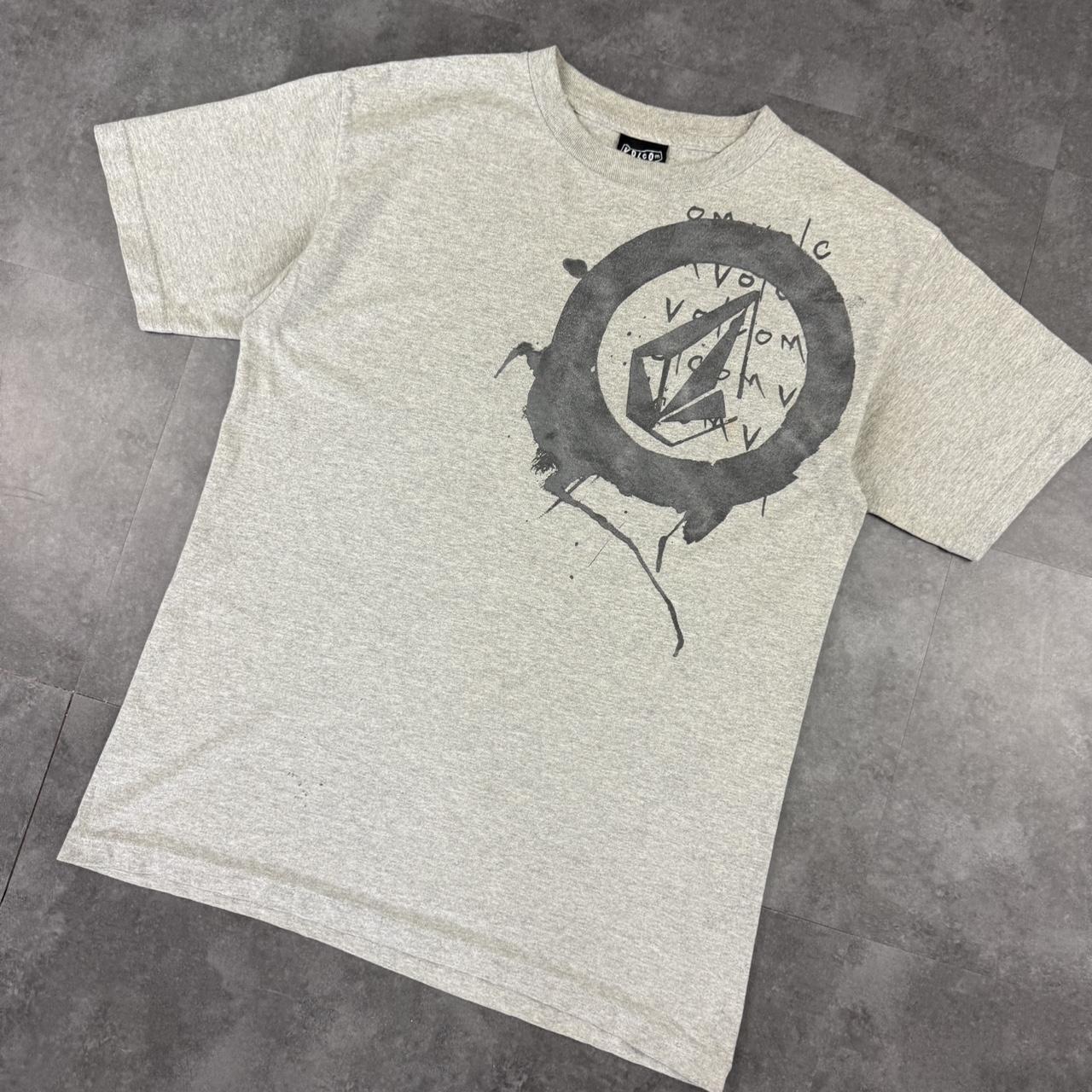 Volcom 2000s surf Logo design graphic T shirt