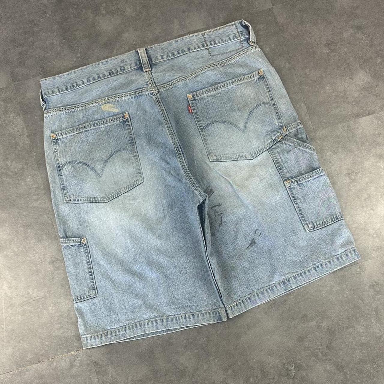Levi 2000s 505 carpenter baggy skate denim short Jorts