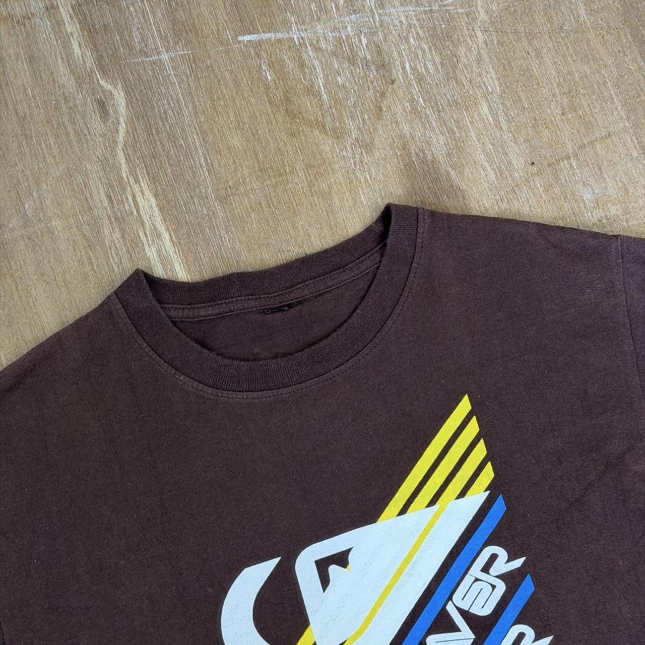Quiksilver Surfwear brown Y2K T-Shirt