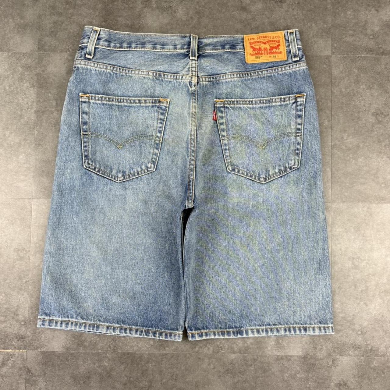 Levi 2000s 569 carpenter baggy skate denim short Jorts