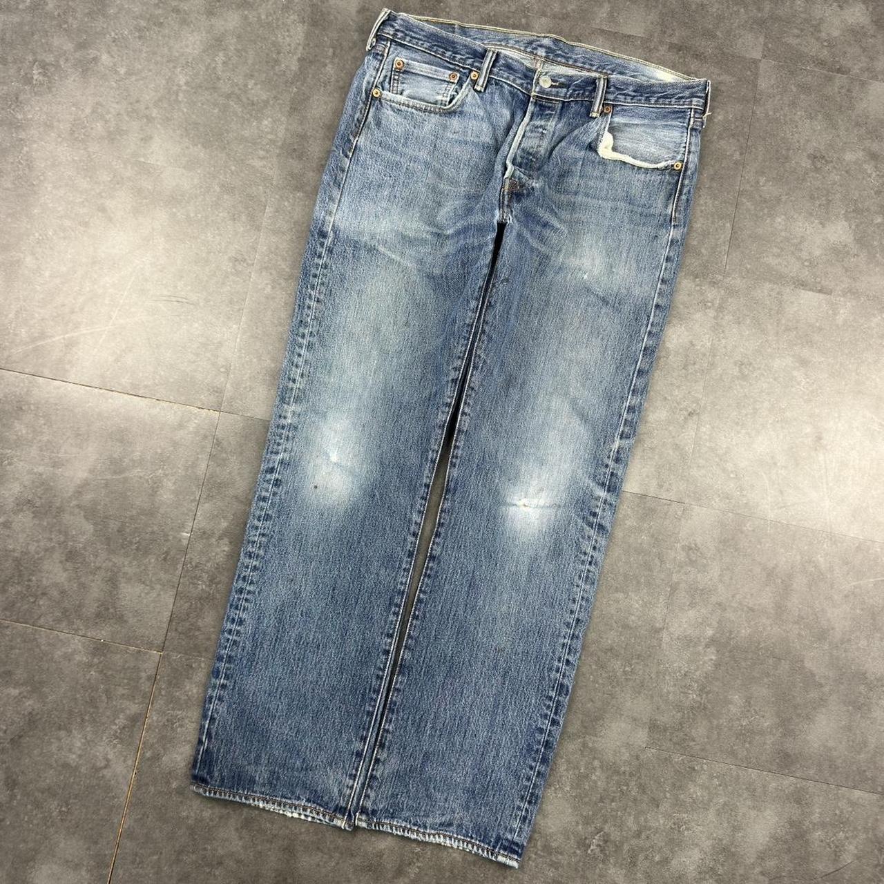Levi’s 501 straight relaxed fit baggy jeans