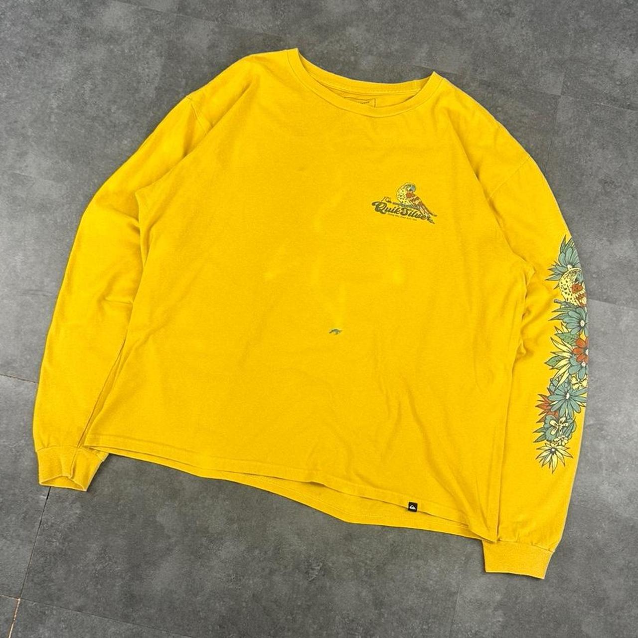 Quiksilver T 2000s Print Hawaii Resprt graphic T shirt