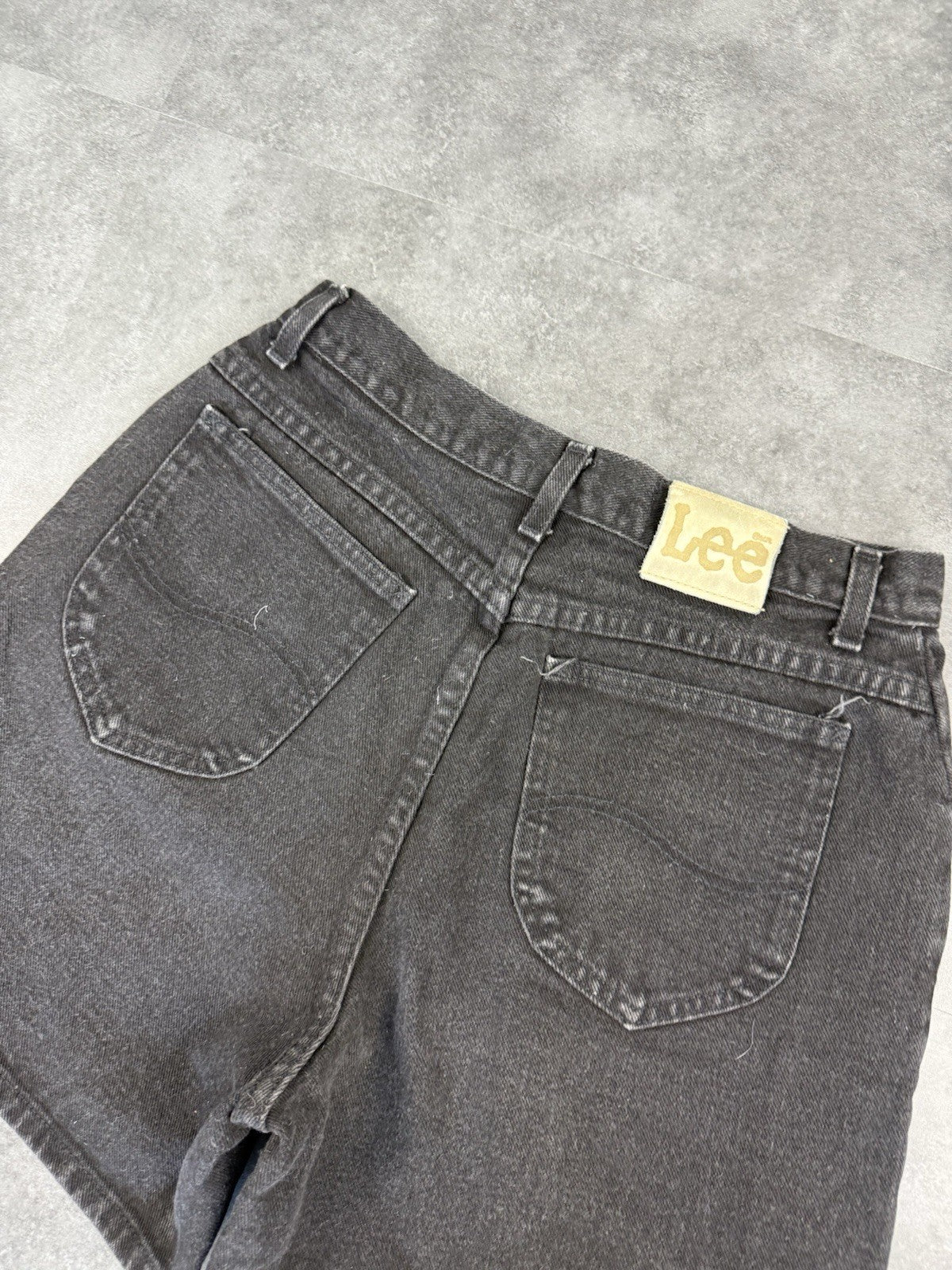 Lee Jeans Vintage Wide Leg Short 90s Y2K Denim Jorts Shorts 28W