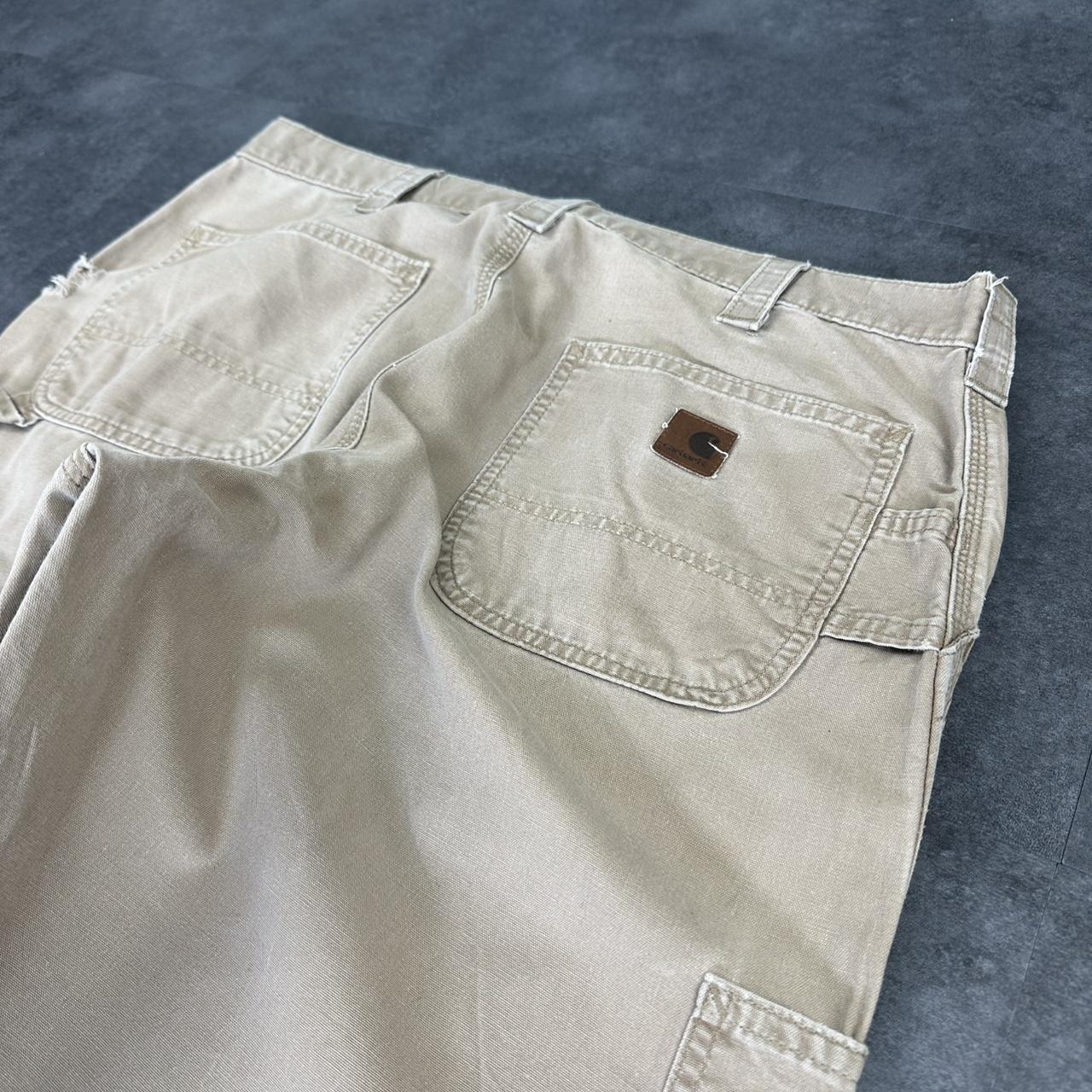 Carhartt 2000s dungaree workwear comfort fit cargo trousers