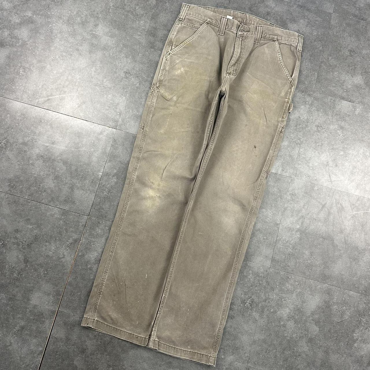 Carhartt 2000s dungaree workwear comfort fit cargo trousers