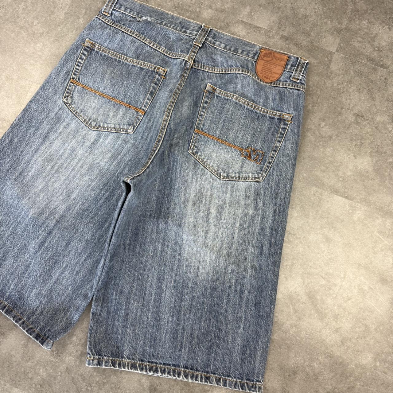 Mecca Jeans Grunge 2000s Vintage Japanese style Baggy HipHop Y2k Jorts