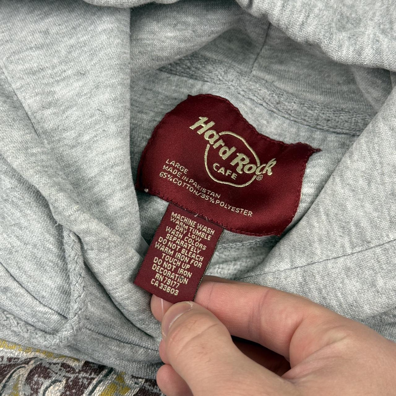 Hard Rock Cafe Orlando Vintage 2000s hiphop y2k spellout hoodie