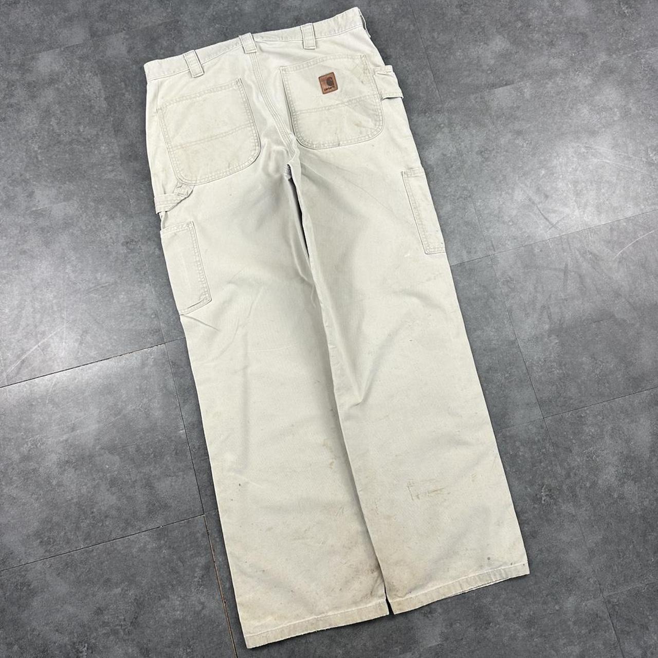 Carhartt 2000s dungaree workwear comfort fit cargo trousers