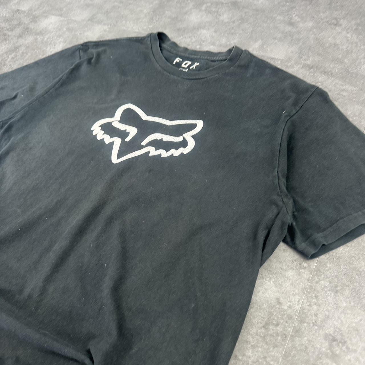 Fox Racing 2000s logo Print Logo graphic T shirt