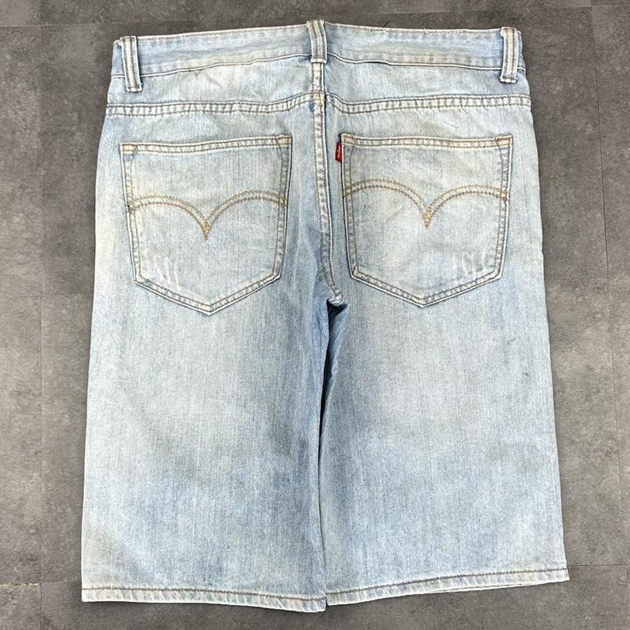 Levi 2000s 505 carpenter dungaree baggy Jorts