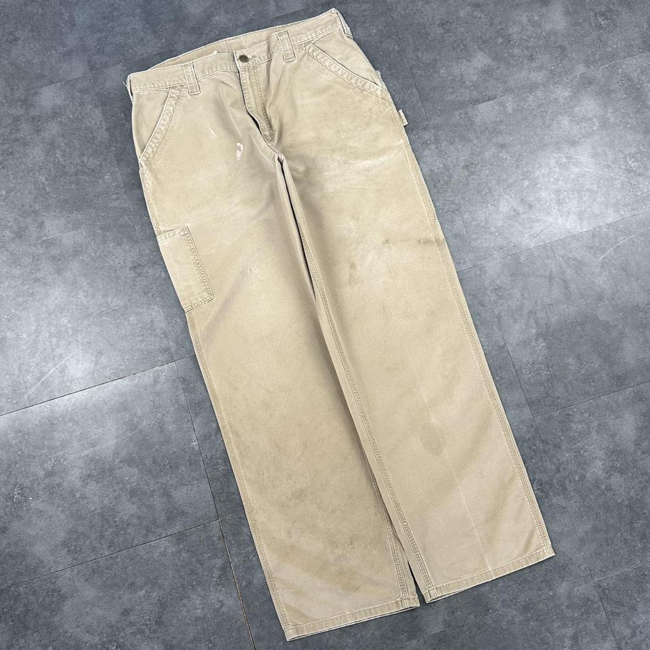 Carhartt 2000s dungaree workwear comfort fit cargo trousers
