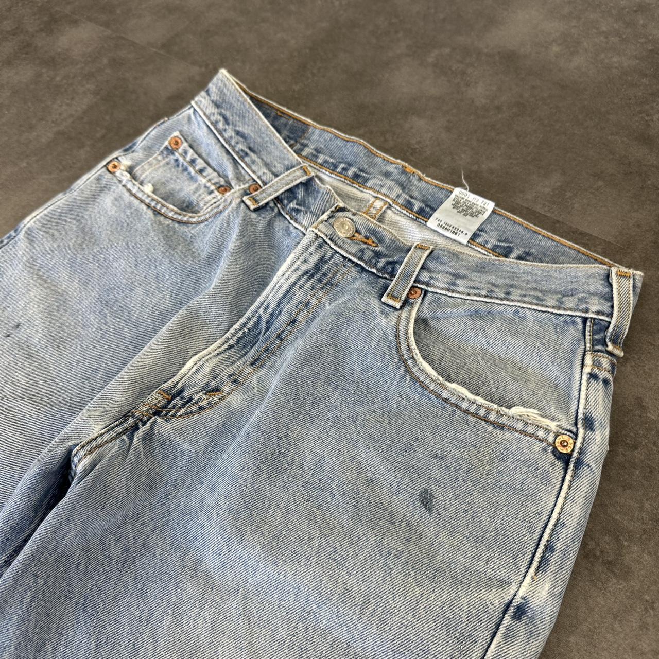 Levi 2000s 550 carpenter baggy skate denim short Jorts