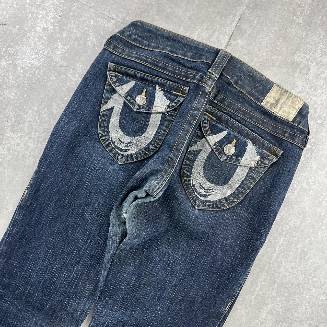 True religion Denim jeans 2000s spellout carpenter skate jeans