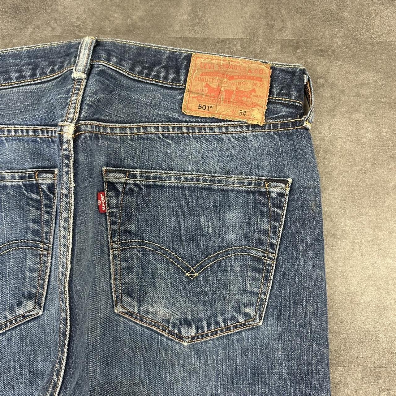 Levi 2000s 501 carpenter baggy skate denim short Jorts