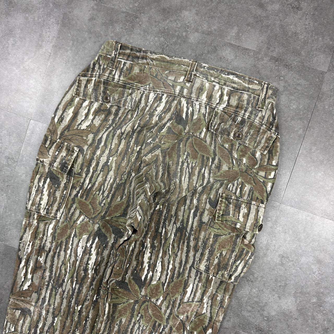 Realtree camo Mossy oak 2000s dungaree workwear cargo trousers