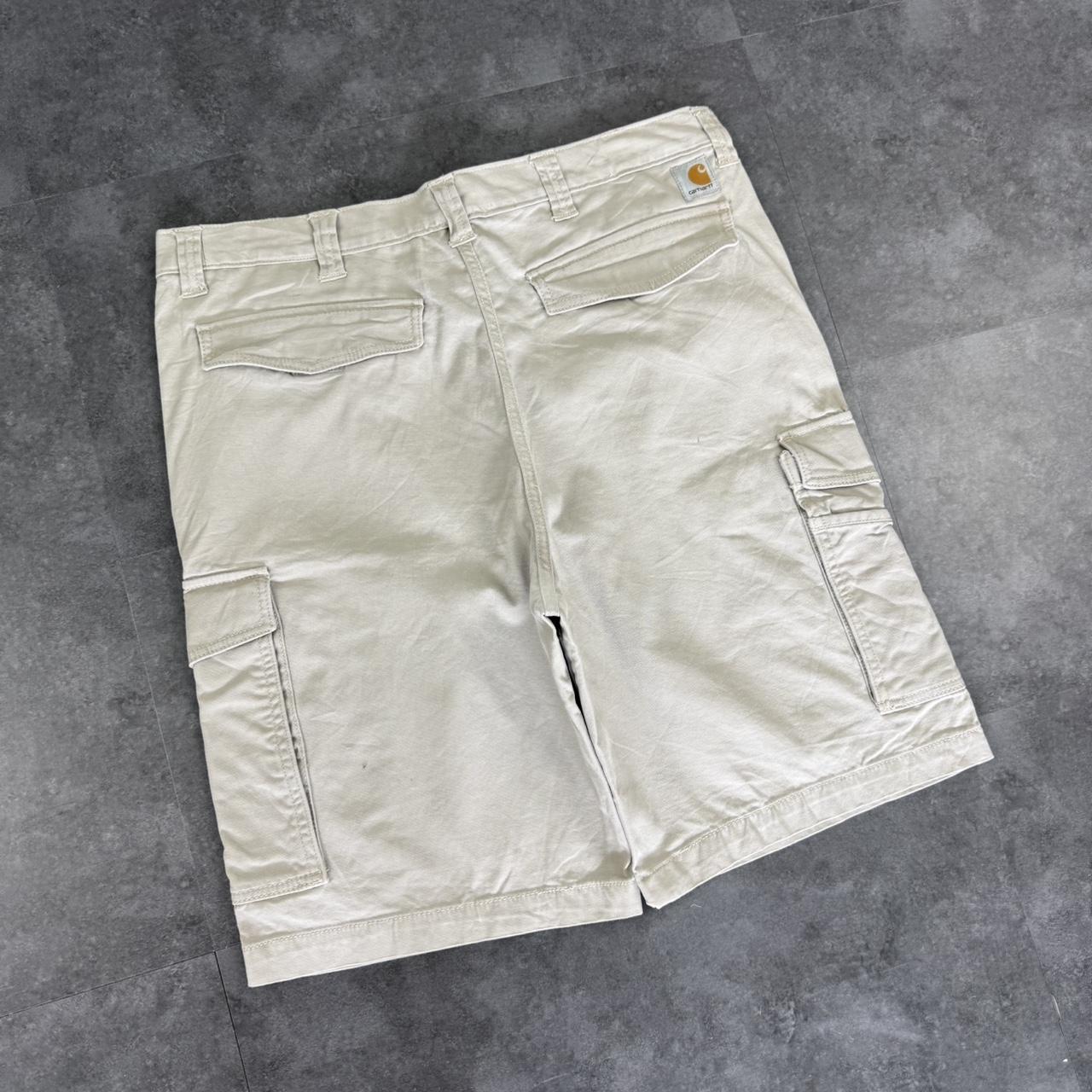 Carhartt 2000s dungaree workwear comfort fit cargo shorts