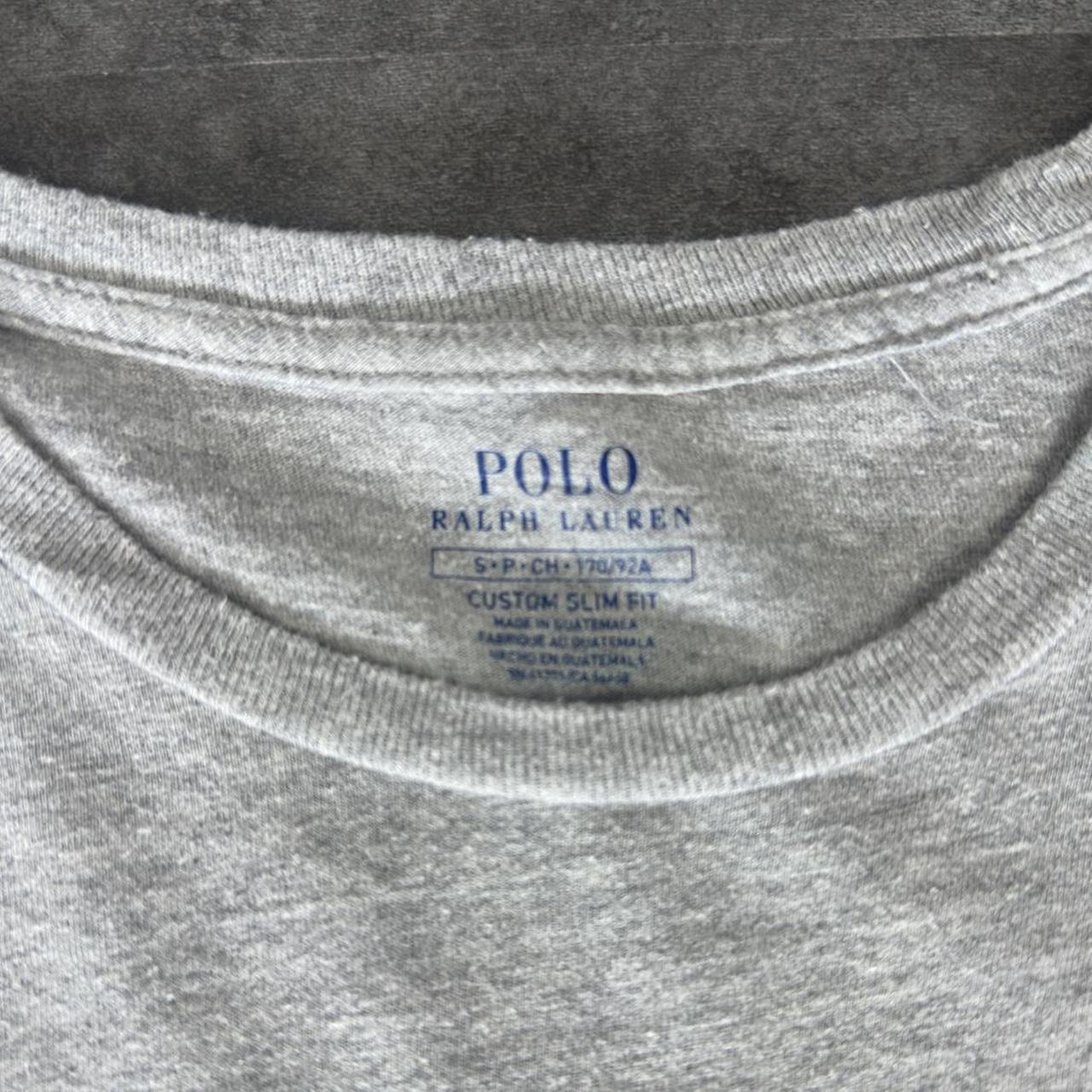Polo Ralph Lauren T 2000s Y2K logo College print design