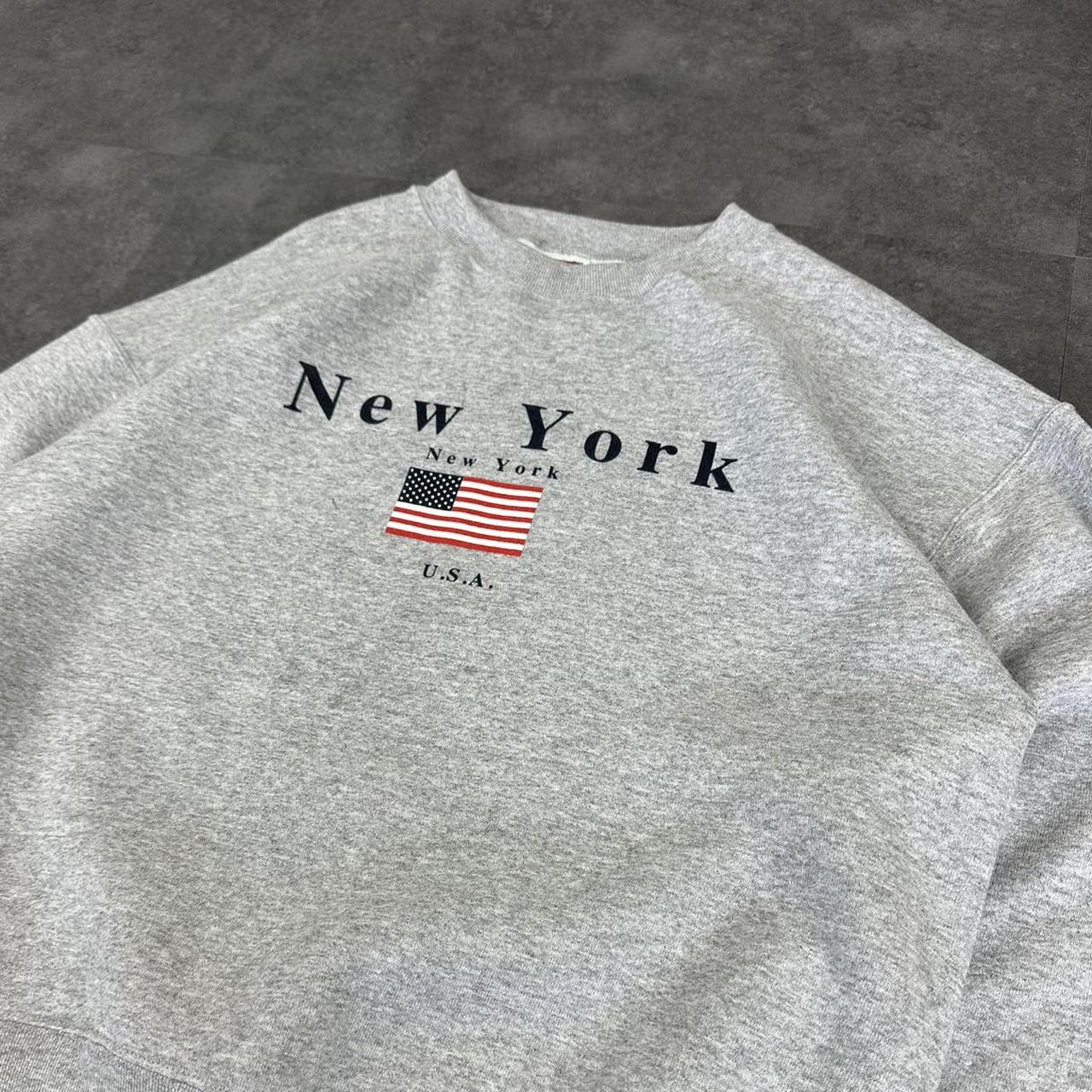 Vintage Fruit of The Loom Best 90s Printed New York sweatshirt