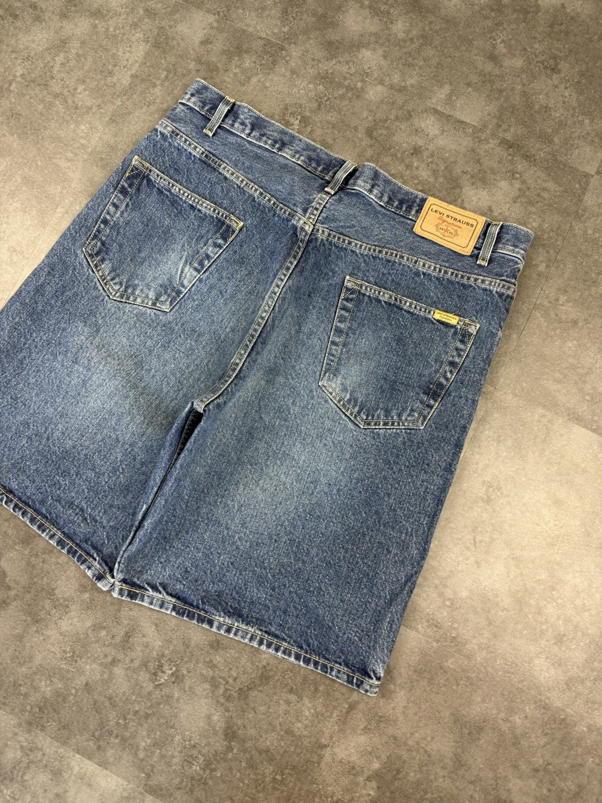 Levi's Vintage Baggy Loose Jorts 90s Y2K Denim Jeans Shorts 38zW