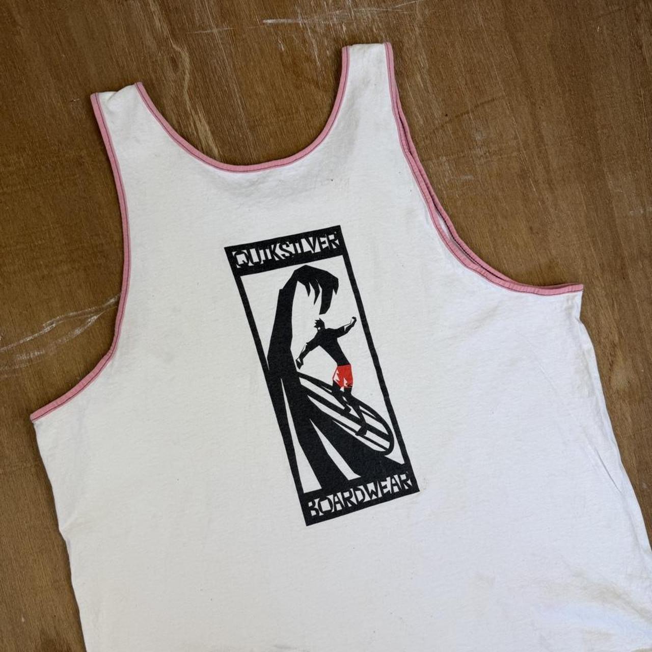 Quiksilver Vintage Y2K vest sleeveless T-Shirt