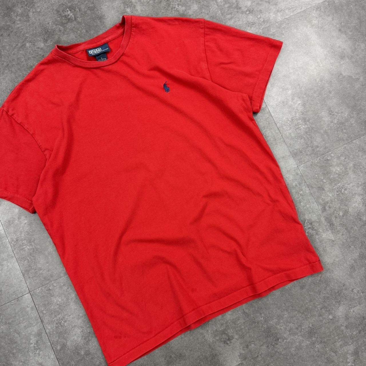 Vintage polo Ralph Lauren embroidered mini logo T shirt