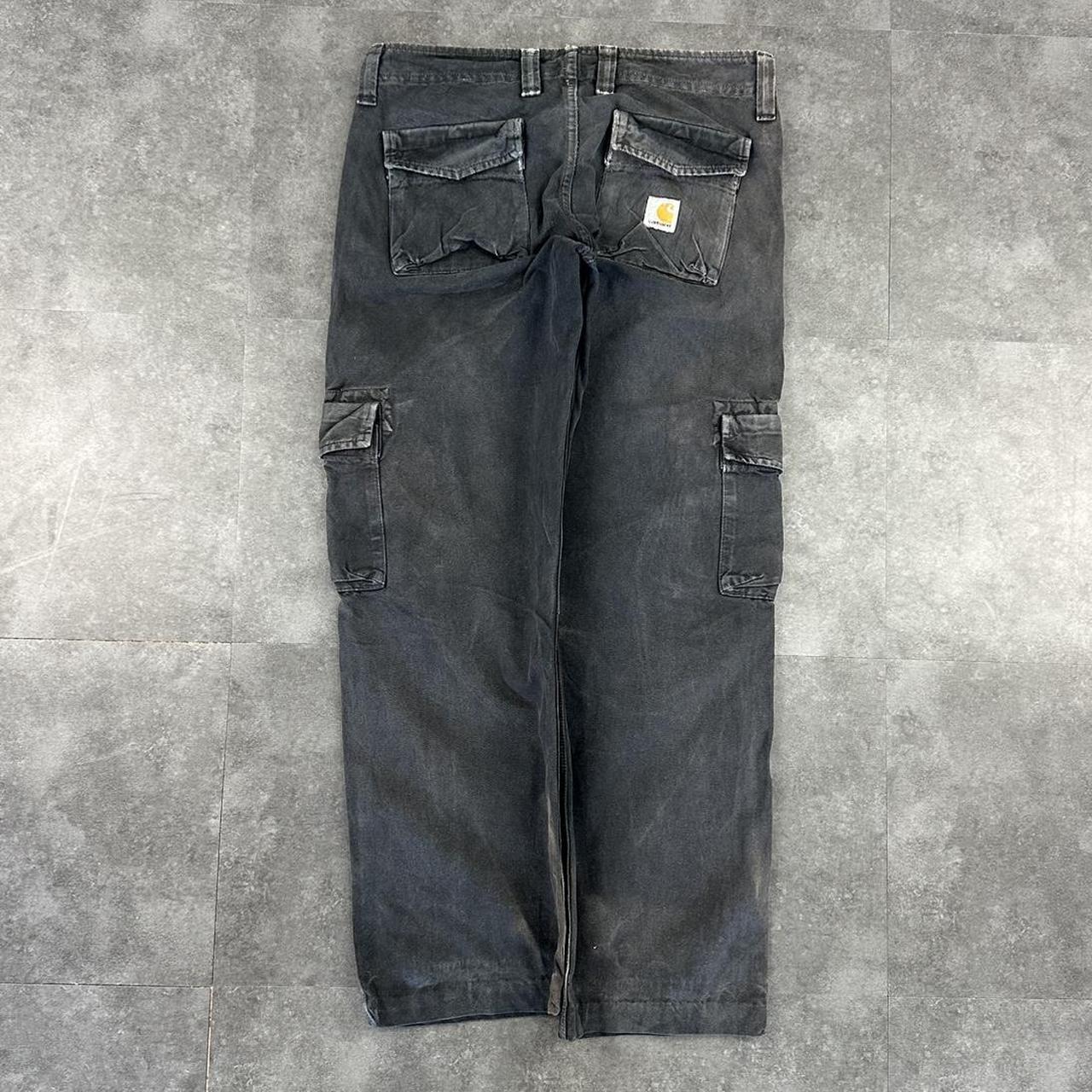 Carhartt 2000s distressed cargo carpenter pants