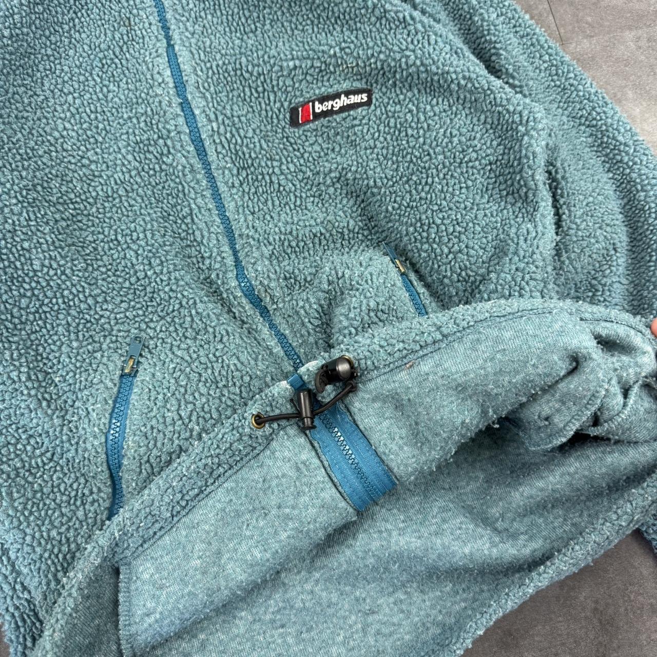 Berghaus 2000s fleece pile zip Sherpa fleece
