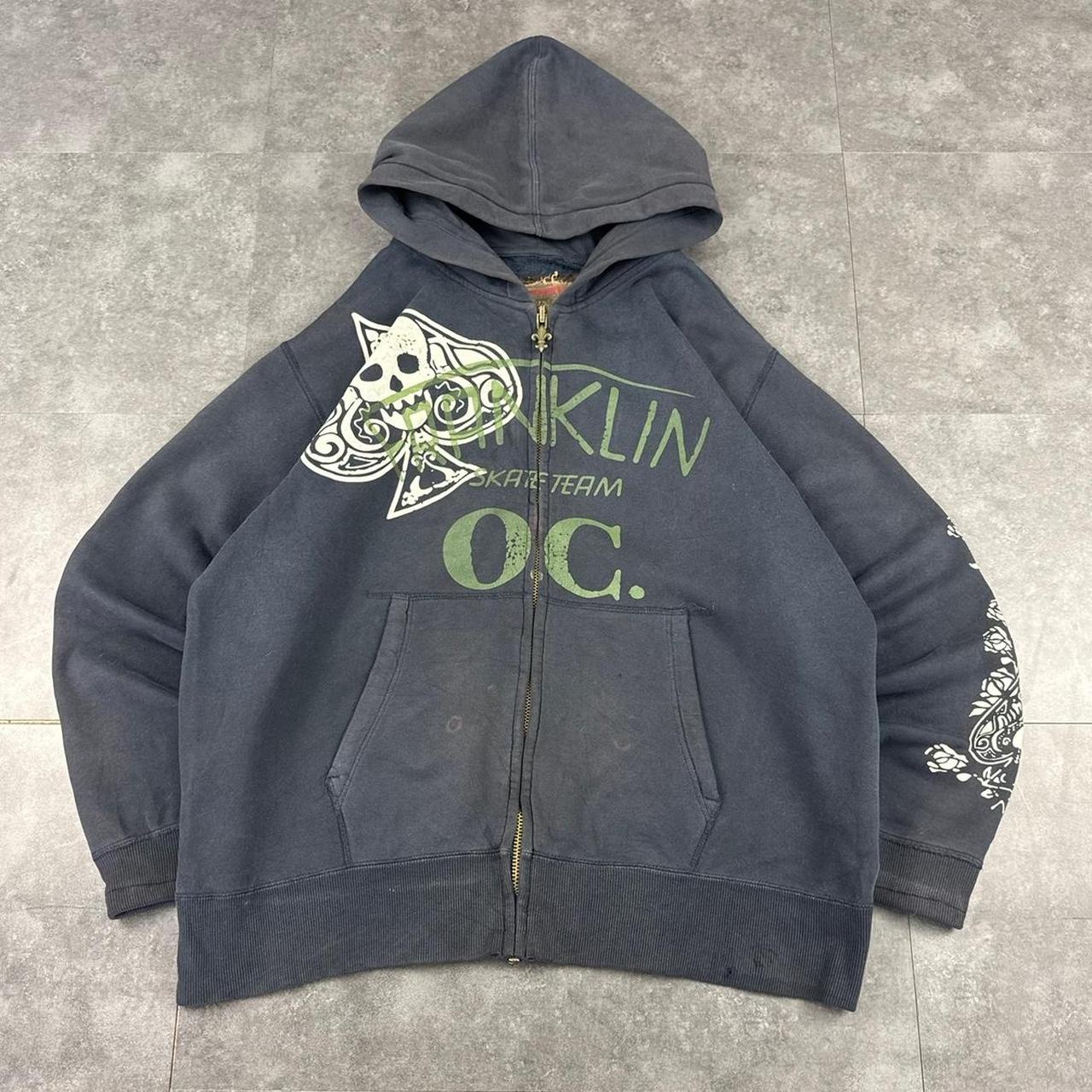 Rare Union Bay Vintage Y2K skate team spellout hoodie