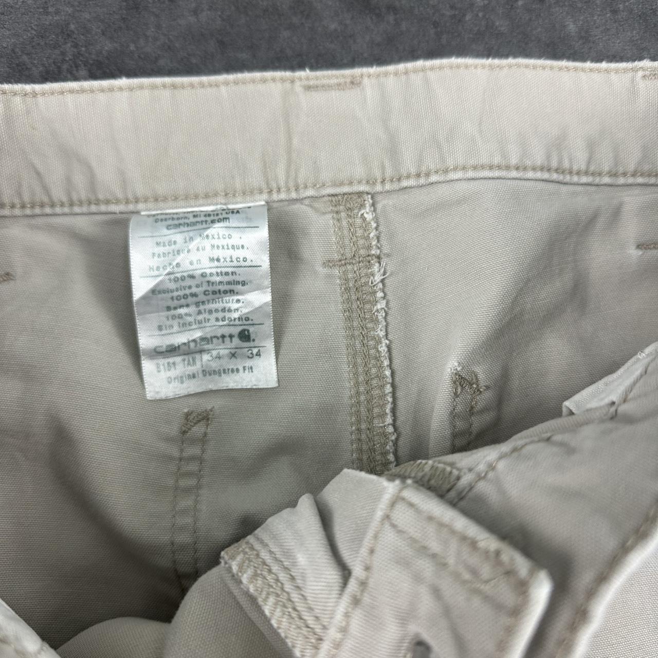 Carhartt 2000s dungaree workwear comfort fit cargo trousers