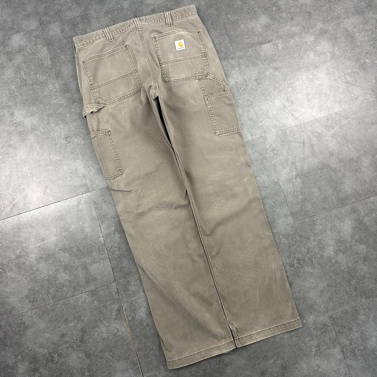Carhartt 2000s dungaree workwear comfort fit cargo trousers